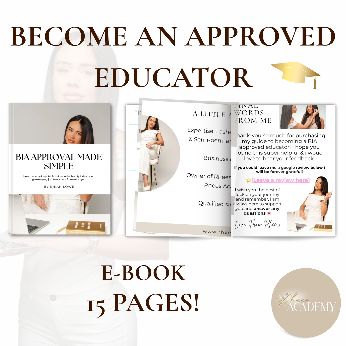 THE ULTIMATE BEAUTY EDUCATORS GUIDE - LEARN HOW TO BUILD YOUR OWN ACADEMY
