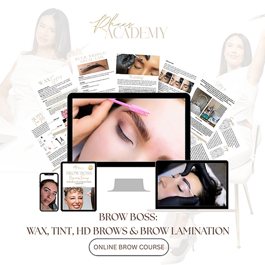 BROW BOSS: Wax, Tint, HD brows & Brow lamination (Beginners)