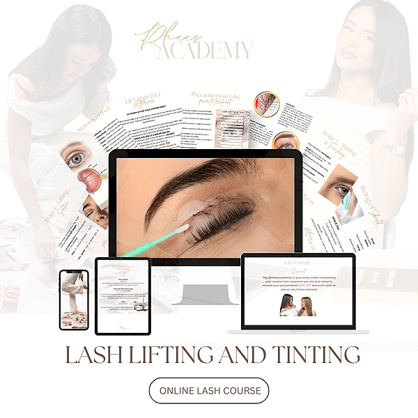 LASH LIFTING & TINTING: Lash lift like a PRO