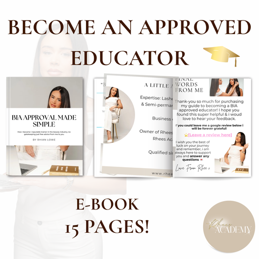 THE ULTIMATE BEAUTY EDUCATORS GUIDE - LEARN HOW TO BUILD YOUR OWN ACADEMY